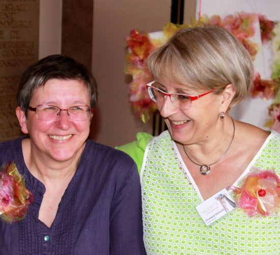 Christine et Christiane, bénévole et organisatrice