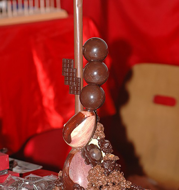 La pièce d'exception en chocolat de Bon-o-bos